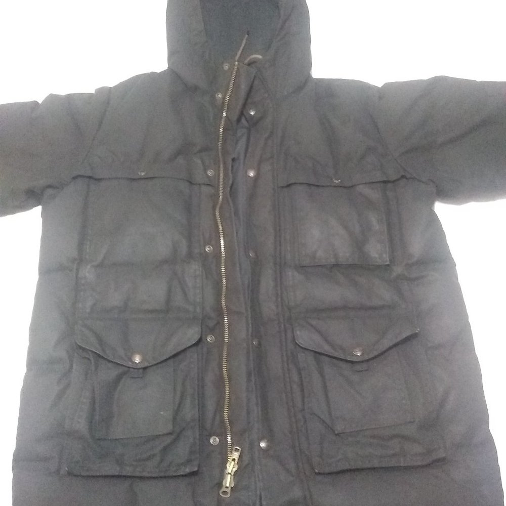Scarce Filson Down Cruiser Parka MK1 distressed sleeves and cuffs